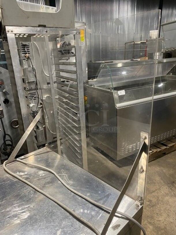 Turbo Air Stainless Steel One Door Refrigerated Lowboy Worktop Cooler! Model MUR28 Serial MU2R705065! 115V 1 Phase!  - Image 7 of 8