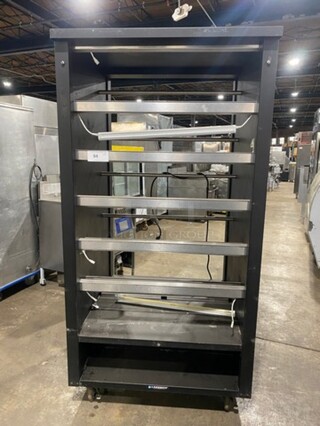 Lakeside Commercial Portable Dry Deli/Bakery Display Rack Merchandiser! On Casters!