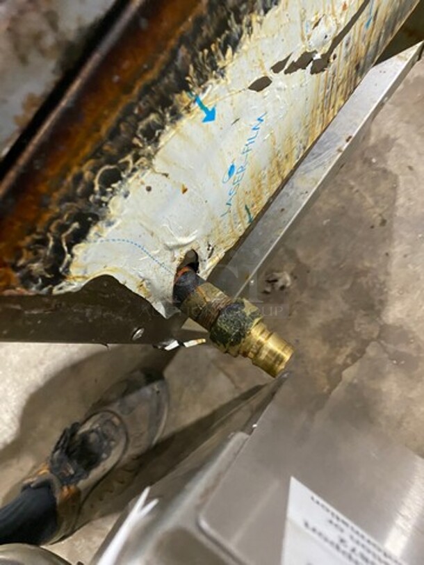 LATE MODEL! 2020 Asber Commercial Gas Powered Single Burner Stock Pot Range! Stainless Steel! On Casters! WORKING WHEN REMOVED! - Image 10 of 10