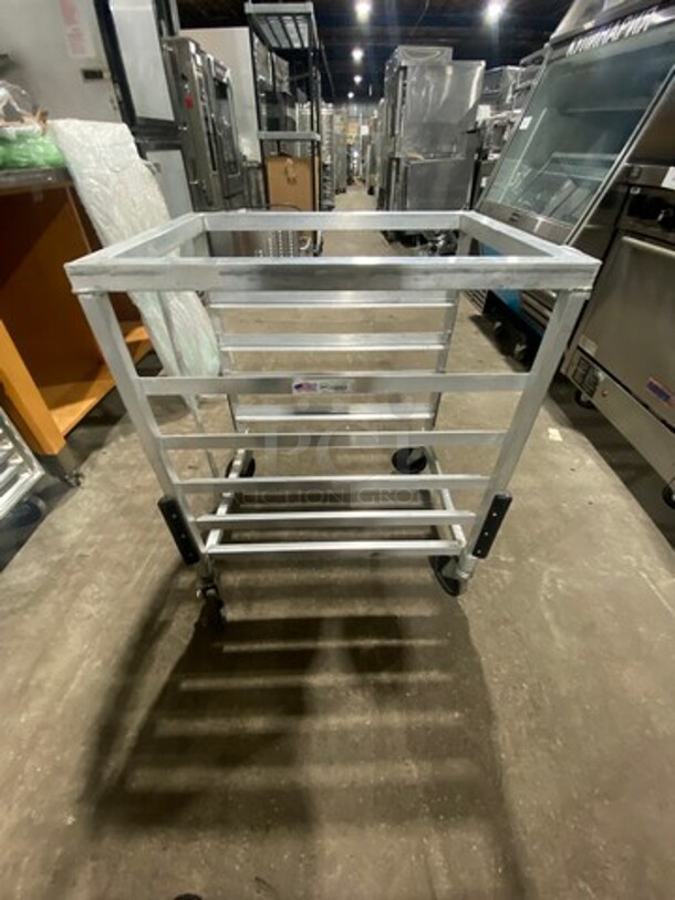 Metal Commercial Pan Transport Rack! On Casters! - Image 4 of 5