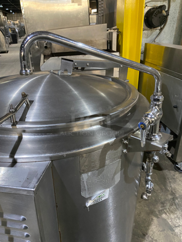 WOW! Groen Commercial Jacketed Self-Contained Soup Kettle! All Stainless Steel! On Legs! Model: AH/1E-40 SN: 73379 - Image 10 of 12