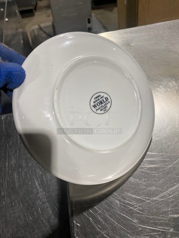 ALL ONE MONEY! World White Ceramic Serving Plates! - Image 3 of 4