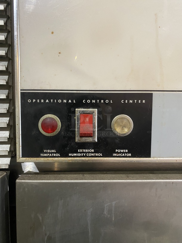  Victory All Stainless Steel Commercial 3 Door Reach In Double Sided Dough Retarder Refrigerator! With Built In Pan Rack!   - Image 9 of 11