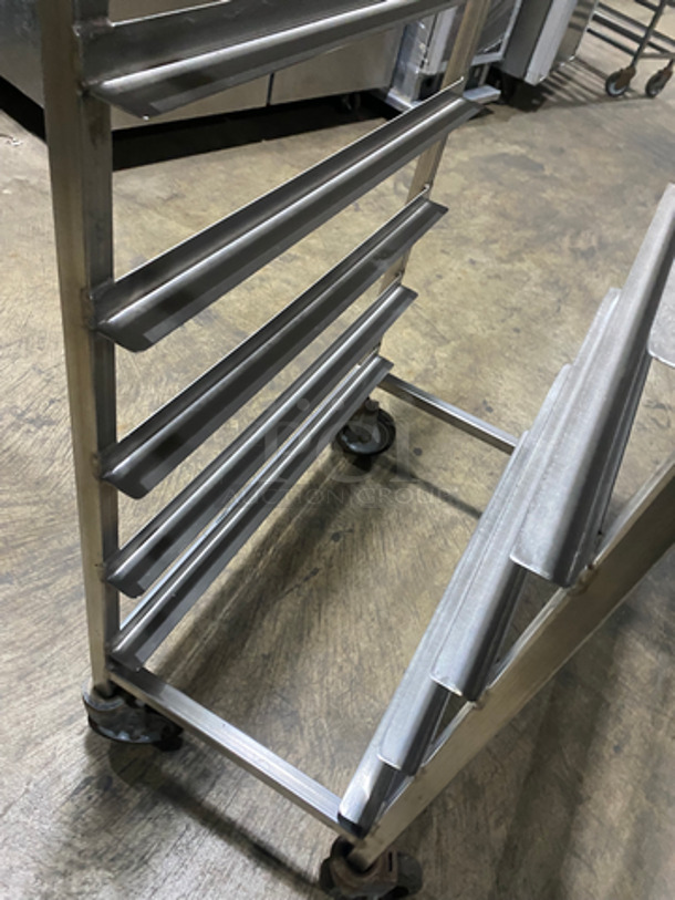 Metal Commercial Pan Transport Rack! Holds Full Size Trays! On Casters! - Image 3 of 4
