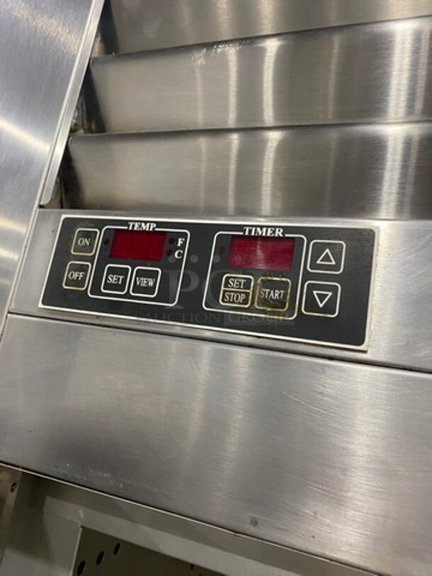 Traulsen Commercial Single Door Roll In Rack Dough Retarder Cooler! All Stainless Steel! With Rack! Model: RPP132LFHS SN: T173241J11 115V 60HZ 1 Phase  - Image 7 of 10