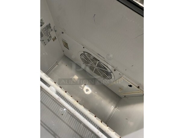 True TG1R-1S  All Stainless Steel Commercial Single Door Reach In Cooler! With Poly Coated Racks on Commercial Casters! 115 Volts, 1 Phase! - Image 6 of 10