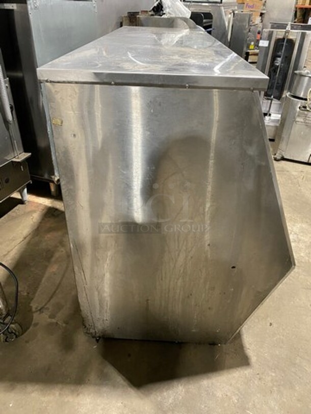 2018 Cool Tech Commercial Refrigerated Bakery/Deli Case! With Slanted Front Glass! With Sliding Rear Access Doors! All Stainless Steel Body! WORKING WHEN REMOVED! Model: CRI72CD SN: 35918 120V - Image 3 of 8