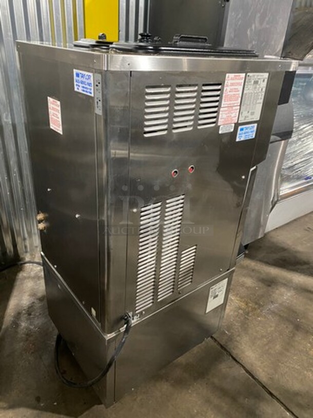 Taylor Crown Commercial 3 Handle Ice Cream Machine! All Stainless Steel! On Casters! Model: C72333 SN:M2105659 208-230V 3PH - Image 4 of 12