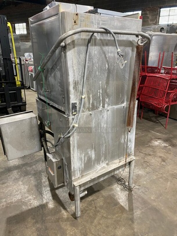 Hobart Commercial Pass-Through Dishwasher! All Stainless Steel! On Legs! - Image 3 of 12