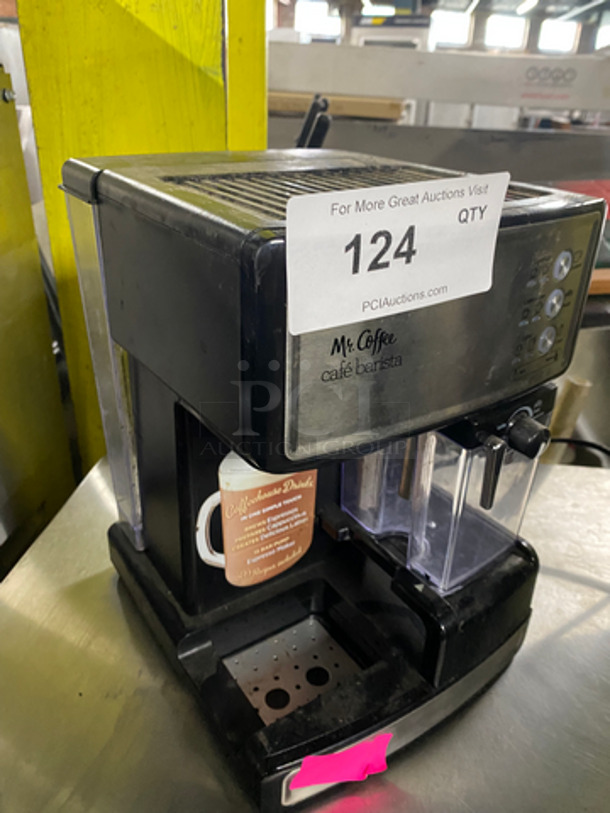 Mr. Coffee Countertop 3 In 1 Semi-Automatic Coffee Machine! Makes, Espresso, Cappuccino, And Lattes! - Image 6 of 7