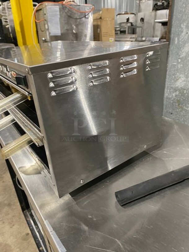 Carter Hoffmann Commercial Countertop Heated Holding Cabinet! Solid Stainless Steel! Model: MC212822DD 120V - Image 3 of 9