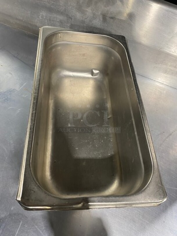 Commercial Steam Table/ Prep Table Food Pans! All Stainless Steel! 2x Your Bid! - Image 3 of 4