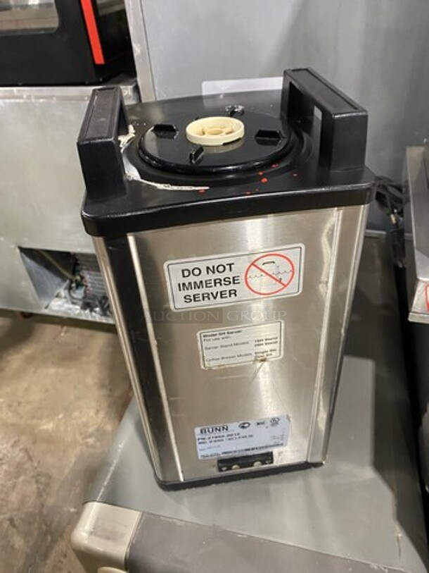 Bunn Commercial Countertop Hot Beverage Dispenser! Stainless Steel Body! Model: SHSERVER SN: TS00284433 - Image 3 of 7