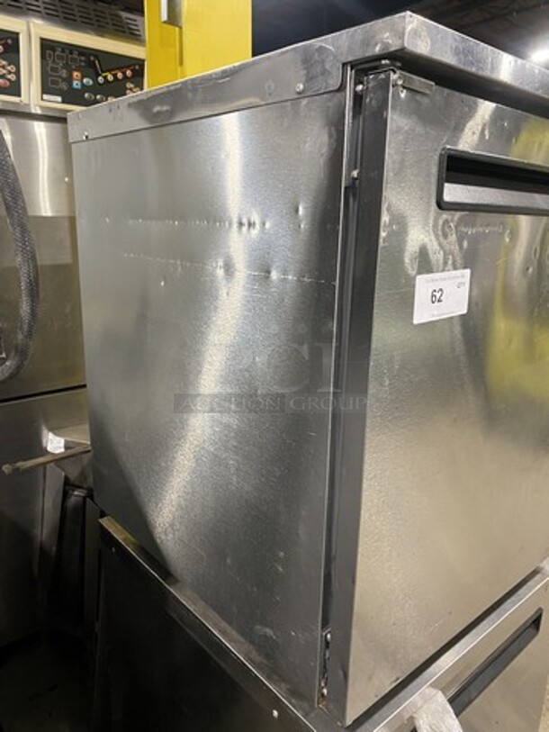 Delfield One Door Lowboy/Worktop Cooler! Model 406Star2 Serial 0711152001996! 115V 1 Phase! On Casters! - Image 2 of 7