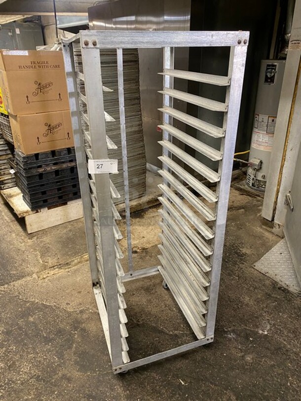 Metal Commercial Pan Transport Rack on Commercial Casters! - Item #1108425