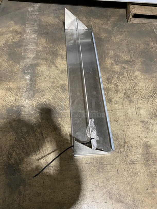 NEW! IN THE BOX! Aero Solid Stainless Steel Shelf! - Image 4 of 7