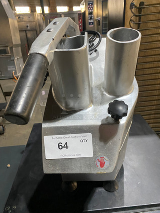 LATE MODEL! 2016 Eurodib Commercial Countertop Vegetable Cutter/Food Processor! All Stainless Steel! On Small Legs! Model: HLC300 SN: HSL02160305002 115V 60HZ 1 Phase