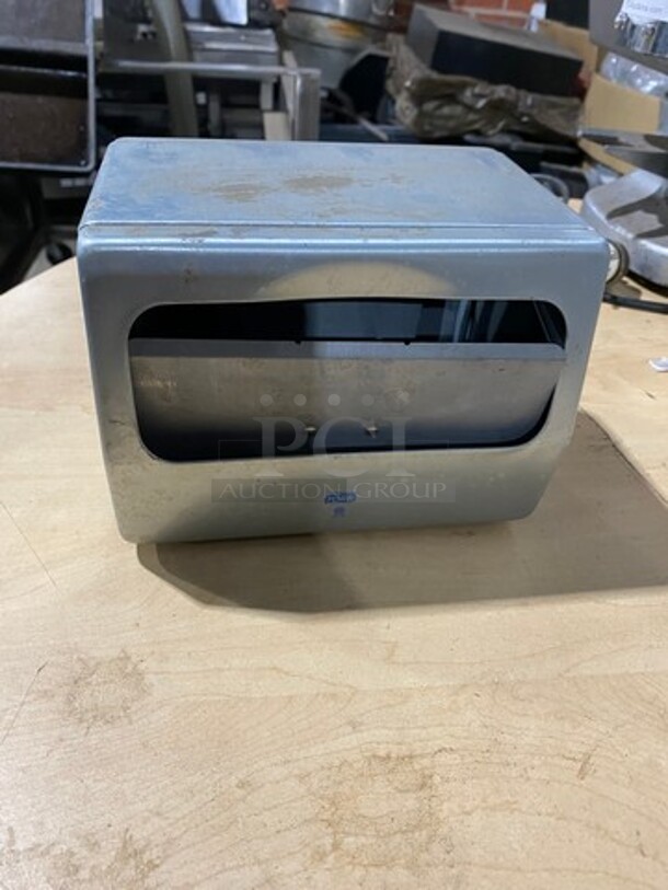 ALL ONE MONEY! Tork Dual Sided Metal Napkin Dispenser! - Image 2 of 7