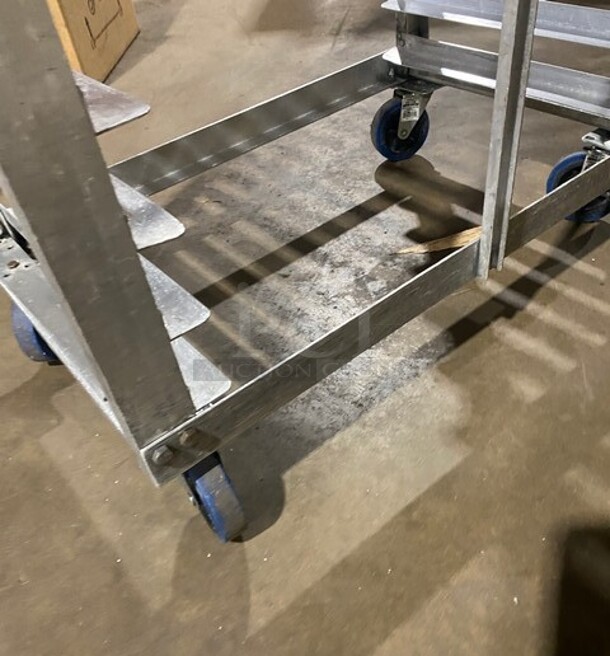 Metal Commercial Pan Transport Rack on Commercial Casters! - Image 5 of 5