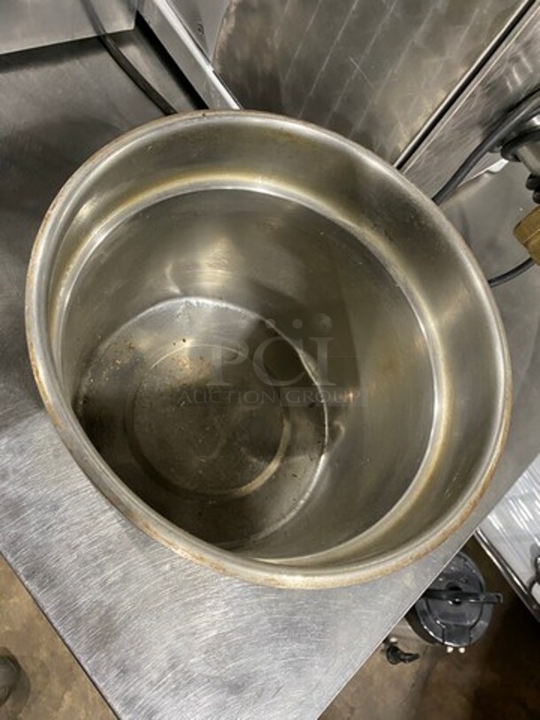 Stainless Steel Round Soup Pan Insert! 3x Your Bid! - Image 3 of 4