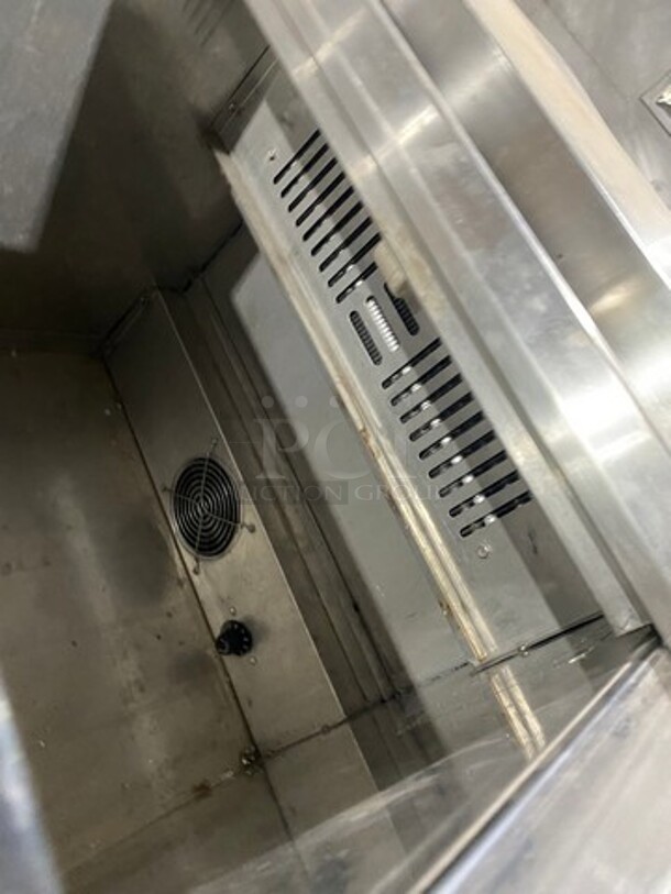 Beca Commercial Undercounter Glass Chiller! All Stainless Steel! On Legs! Model: BGFS124 SN: 00003123 115V - Image 6 of 9