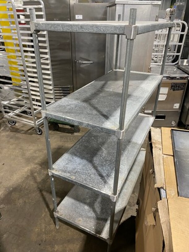 Commercial Metal 4 Tier Shelving Unit! - Image 3 of 5