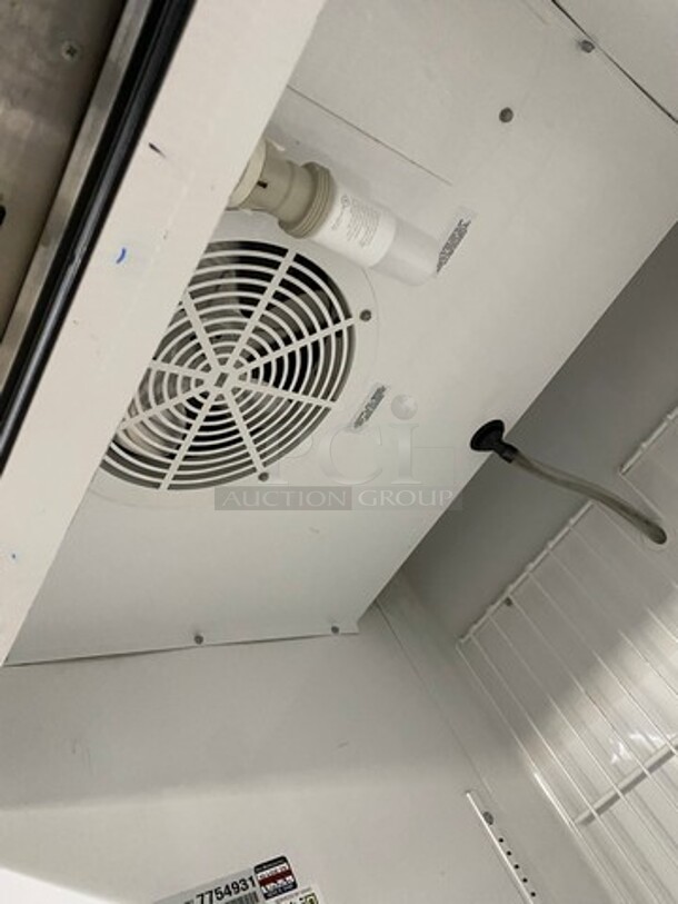 True Commercial Single Door Reach-In Freezer! With Poly Coated Racks! Solid Stainless Steel! On Casters! Model: T23F SN: 7754931 115V 60HZ 1 Phase - Image 6 of 9