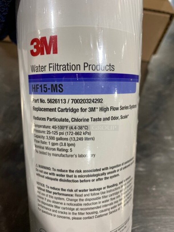 NEW! IN THE BOX! Water Filtration Replacement Cartridge! 4x Your Bid! PLEASE DO RESEARCH BEFORE BIDDING! - Image 4 of 7