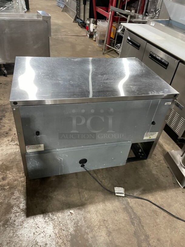 True Commercial 2 Door Refrigerated Lowboy/Worktop! All Stainless Steel! With Poly Coated Racks! 115V 1 Phase! Model: TUC-48-LP-HC SN: 9029640!
 - Image 3 of 8
