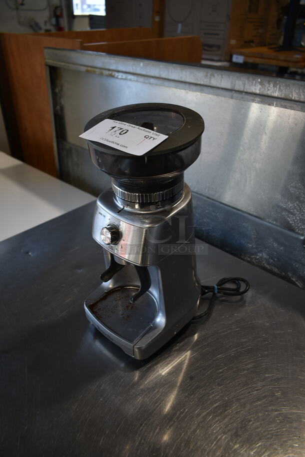 Breville BCG600 Metal Countertop Espresso Bean Grinder. 120 Volts, 1 Phase. Tested and Does Not Power On - Image 1 of 6