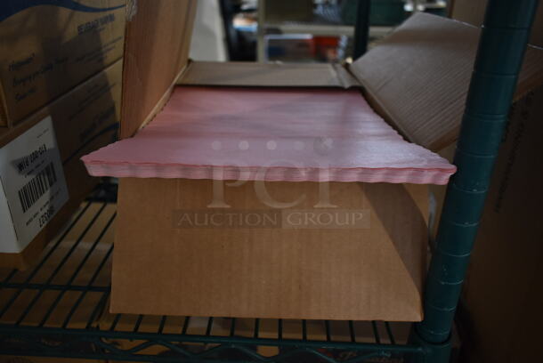 BRAND NEW! Box of 310525 Dusty Rose Placemats. 