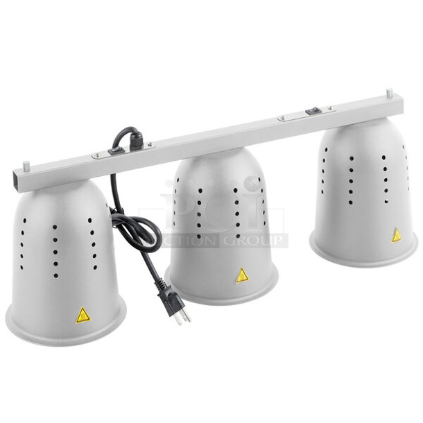 BRAND NEW SCRATCH AND DENT! ServIt 423BLS3 Suspension Bar 3 Bulb Heat Lamp . 120 Volts, 1 Phase.  - Image 1 of 5
