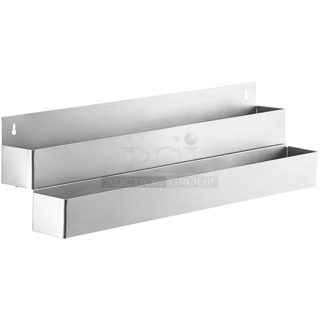 3 BRAND NEW SCRATCH AND DENT! Stainless Steel Double Speedwells Including Steelton 712B5536D 36". 3 Times Your Bid! 