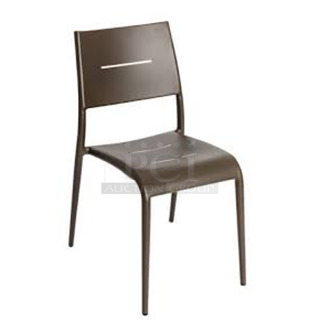 25 BRAND NEW! BFM Seating PH901CBZ Hampton Brown Outdoor Dining Height Chair. 25 Times Your Bid!