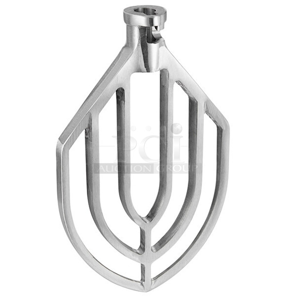 BRAND NEW SCRATCH AND DENT! Assure 190HCM30FB Hobart Equivalent Aluminum Flat Beater for Classic Mixers (30 Qt. Bowls) - Image 1 of 4