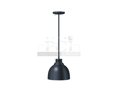 3 BRAND NEW IN BOX! Hatco DL-725-RTN 69 1/2" Ceiling Mount Heat Lamp w/ Retractable Cord - Lower Switch, Bold Black. 120 Volts, 1 Phase. 3 Times Your Bid! 