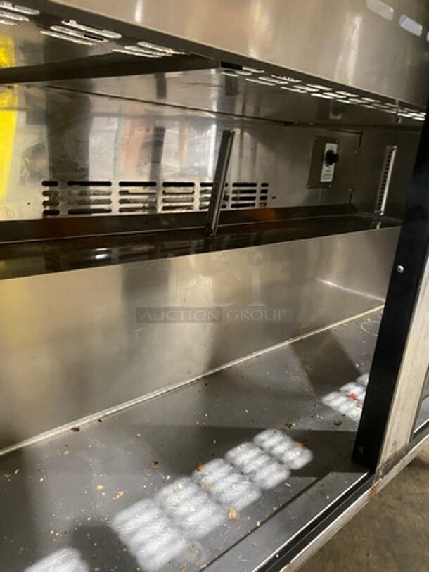 Turbo Air Commercial Refrigerated Mega Top Sandwich Prep Table! With 2 Door Storage Space Underneath! All Stainless Steel! On Casters! Model: MST6024 SN: KMM6TB7391 115V - Image 6 of 9