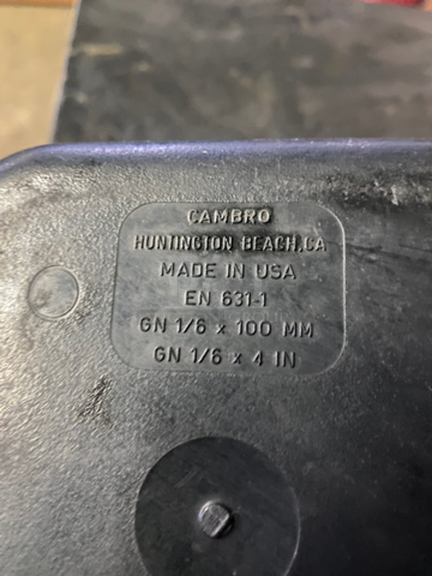 Cambro Black Poly Food Pans! 4x Your Bid! - Image 6 of 6