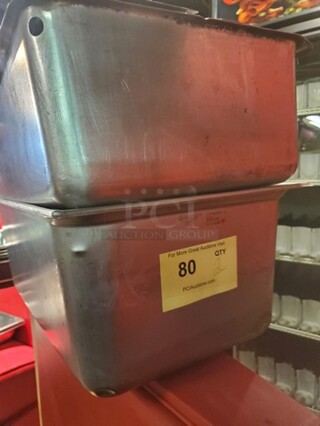 Stainless Steel Food Pan 