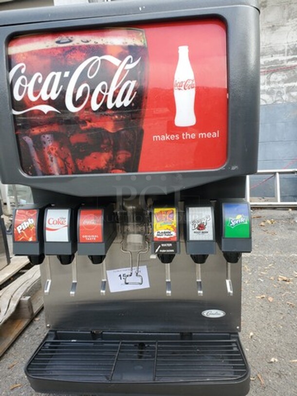 CONELIUS COCACOLA 6-flavor Counter Electric Soda Fountain Dispenser System - Image 2 of 6
