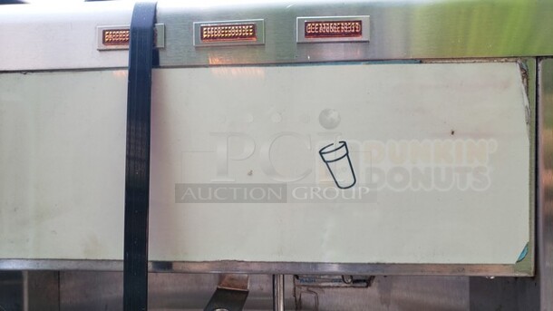 Taylor 342D-27 2 Flavor Frozen Drink Machine Dispenser w/ Blender on Casters. 
208-230 V 
1 Phase - Image 3 of 9
