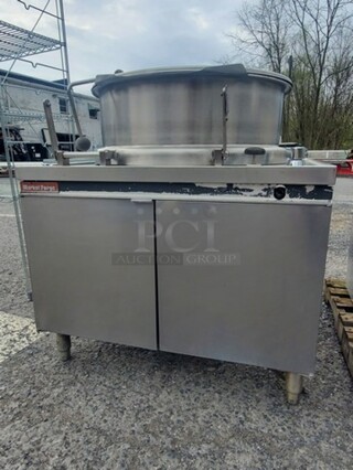 Market Forge MI-40 Natural Gas Kettle 36"WX33"DX40"H 