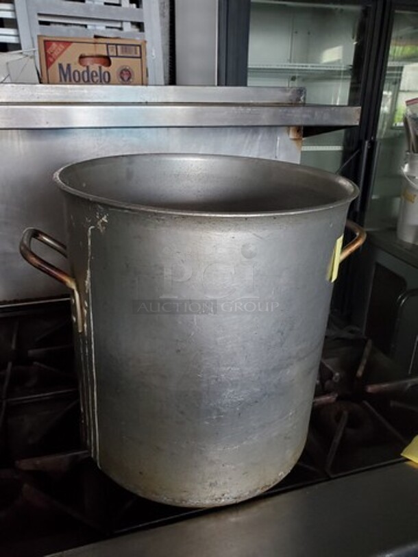 Aluminum Stock Pot 15X16 - Image 4 of 4