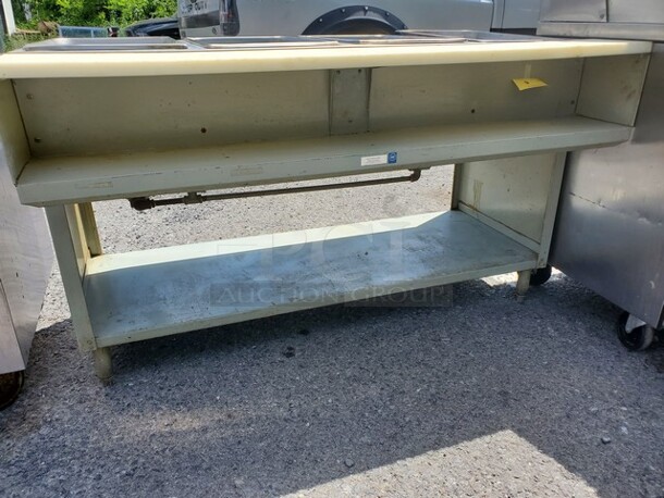 Propane 4-Bay Steam Table, Very nice condition! - Image 2 of 7
