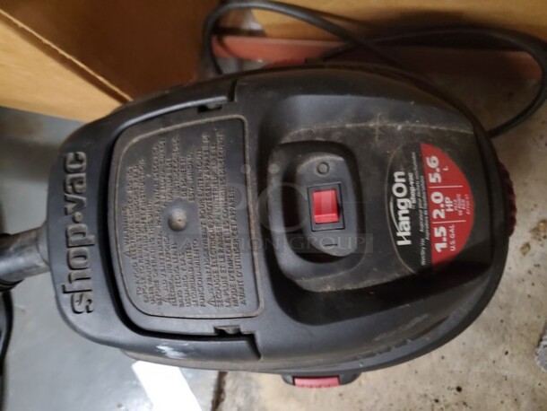 Shop-Vac 1.5 Gallon Wet Dry Vacuum, Portable Compact Shop Vacuum - Image 2 of 4