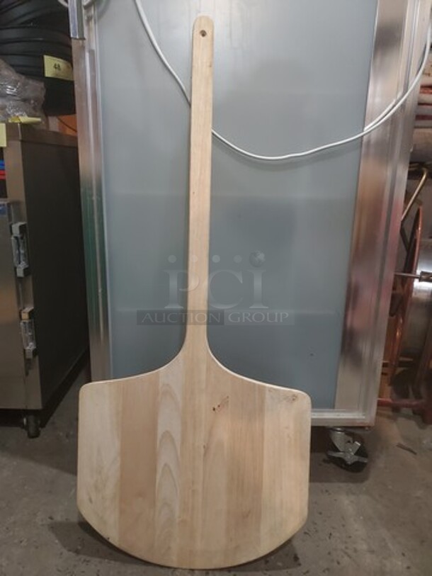 18" x 16" Wooden Pizza Peel with 25" Handle, Brand New! - Image 2 of 3