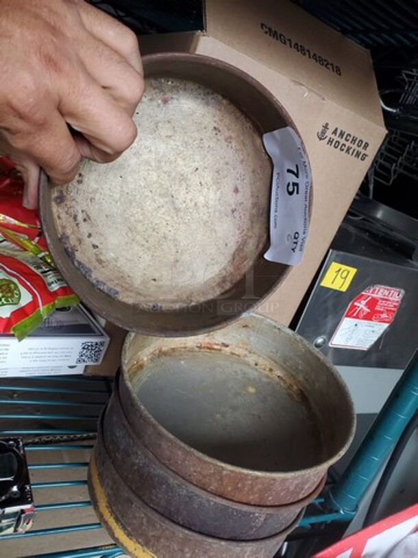 Lot of 6 Round Cake Pans - Image 2 of 5