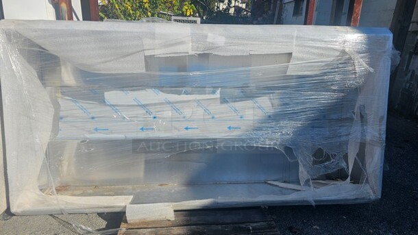 Very Nice 8 ft Stainless Steel Commercial Exhaust Hood - Image 1 of 5