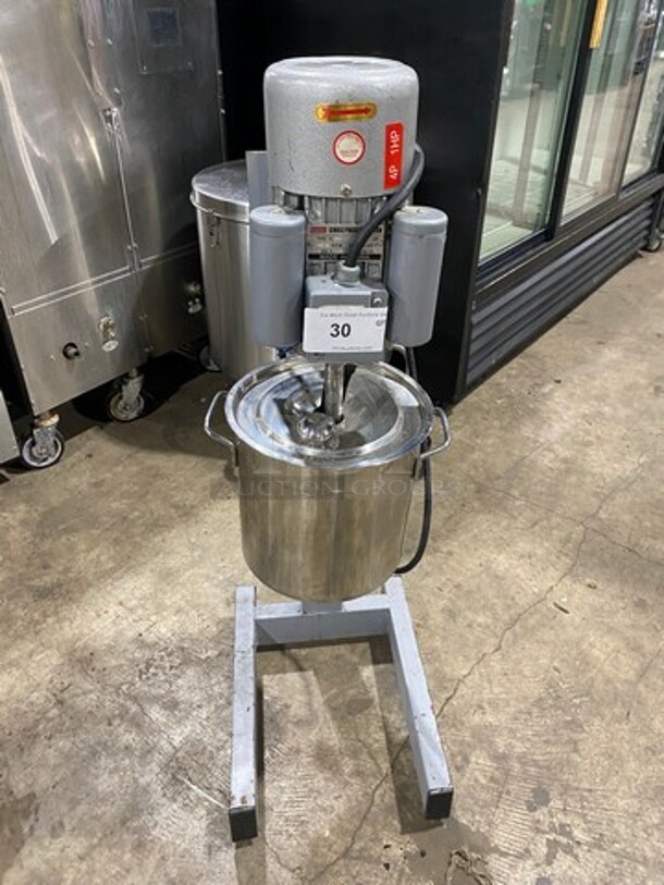 CONVENIENT! BARADA Commercial Hummus Bean Chopper/Mincer/Grinder/ Food Processor! All Stainless Steel! Model YL802-4 - Image 1 of 7