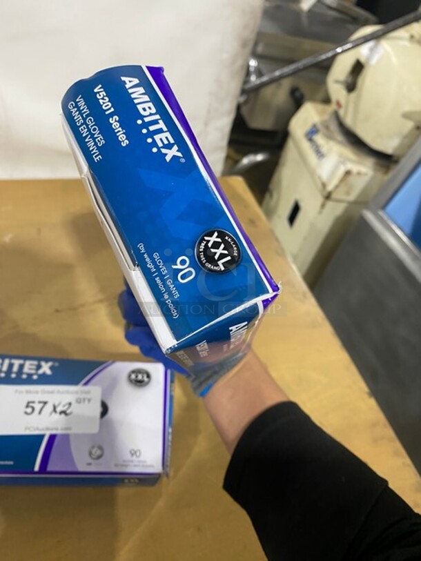 Ambitex Vinyl Gloves! 2x Your Bid! - Image 4 of 4